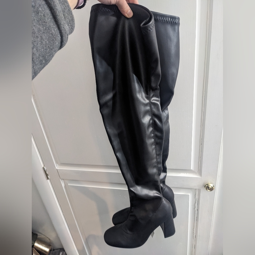 Over the Knee Heeled Boots